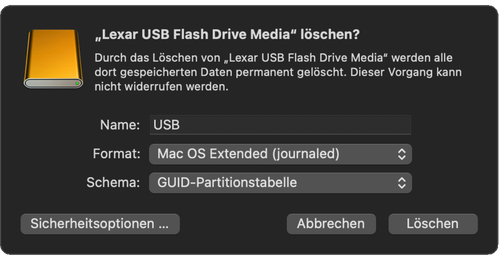 macOS USB